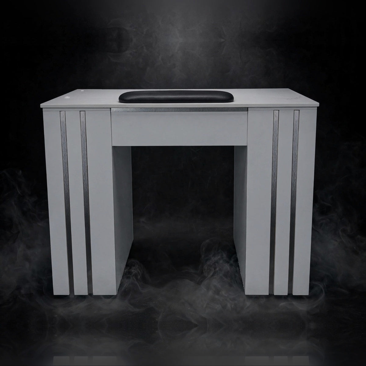 Nail Table TDL - Solid Gray / Aluminum Lines