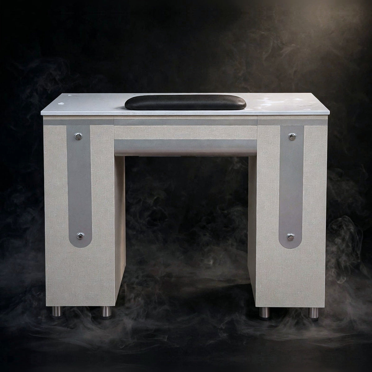 Nail Table T-LV Single - Melamine / Aluminum
