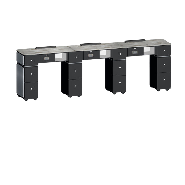 Custom Made Nail Table T39 Triple