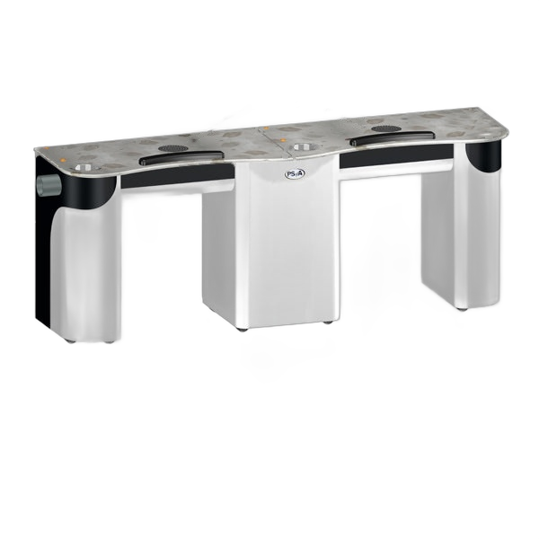 Custom Made Double Nail Table & Air Vent