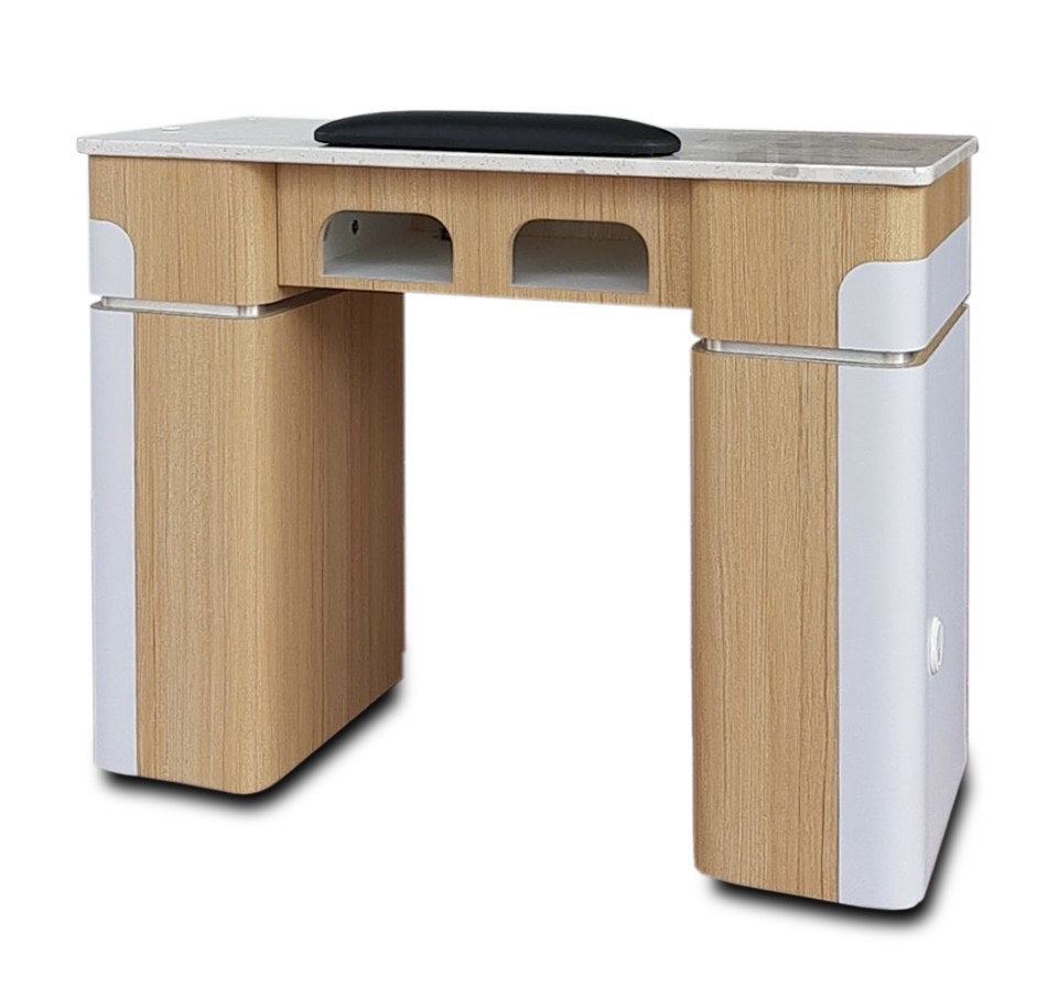 Nail Table T07 with Dual Dryer Holes