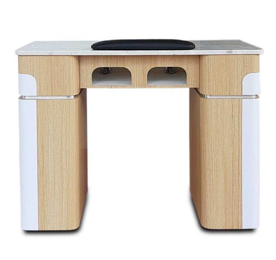 Nail Table T07 with Dual Dryer Holes