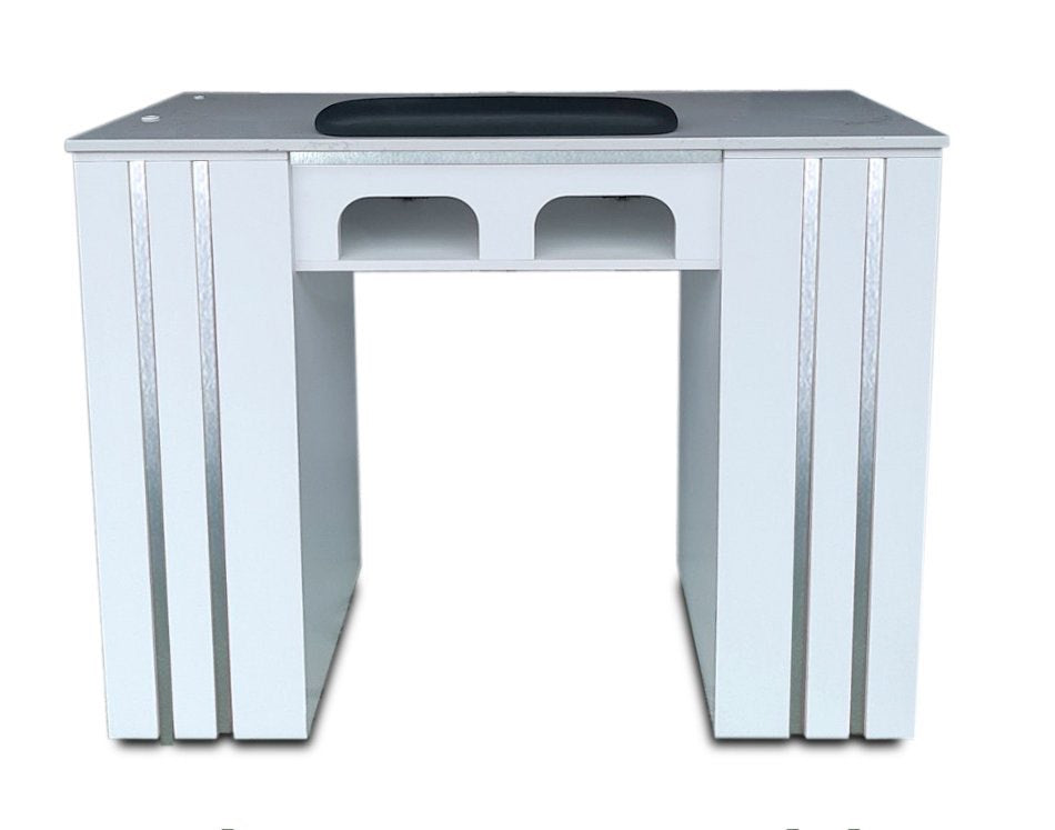 Nail Table TDL With Dual Dryer Holes