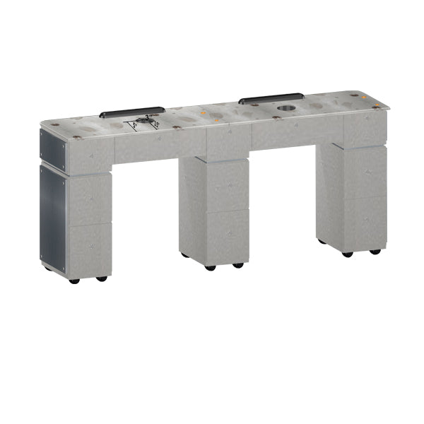 Custom Made Nail Table T39 Double