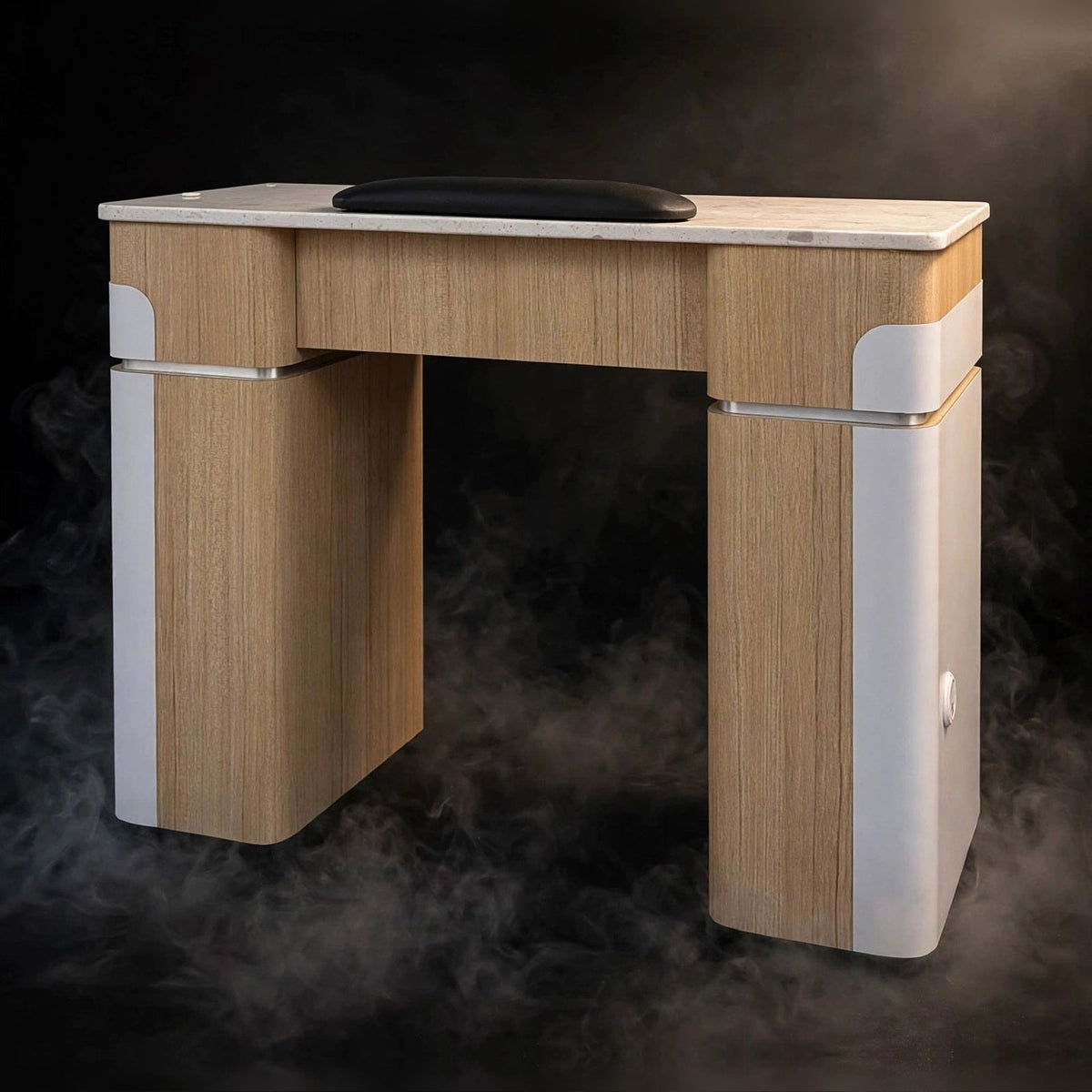 Nail Table T07 - Ashwood / White