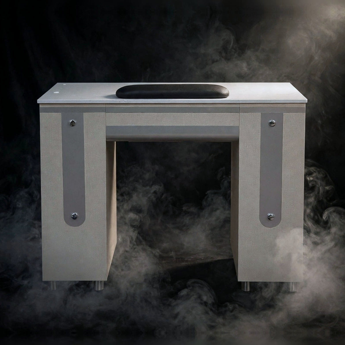 Nail Table T-LV Single - Melamine / Aluminum
