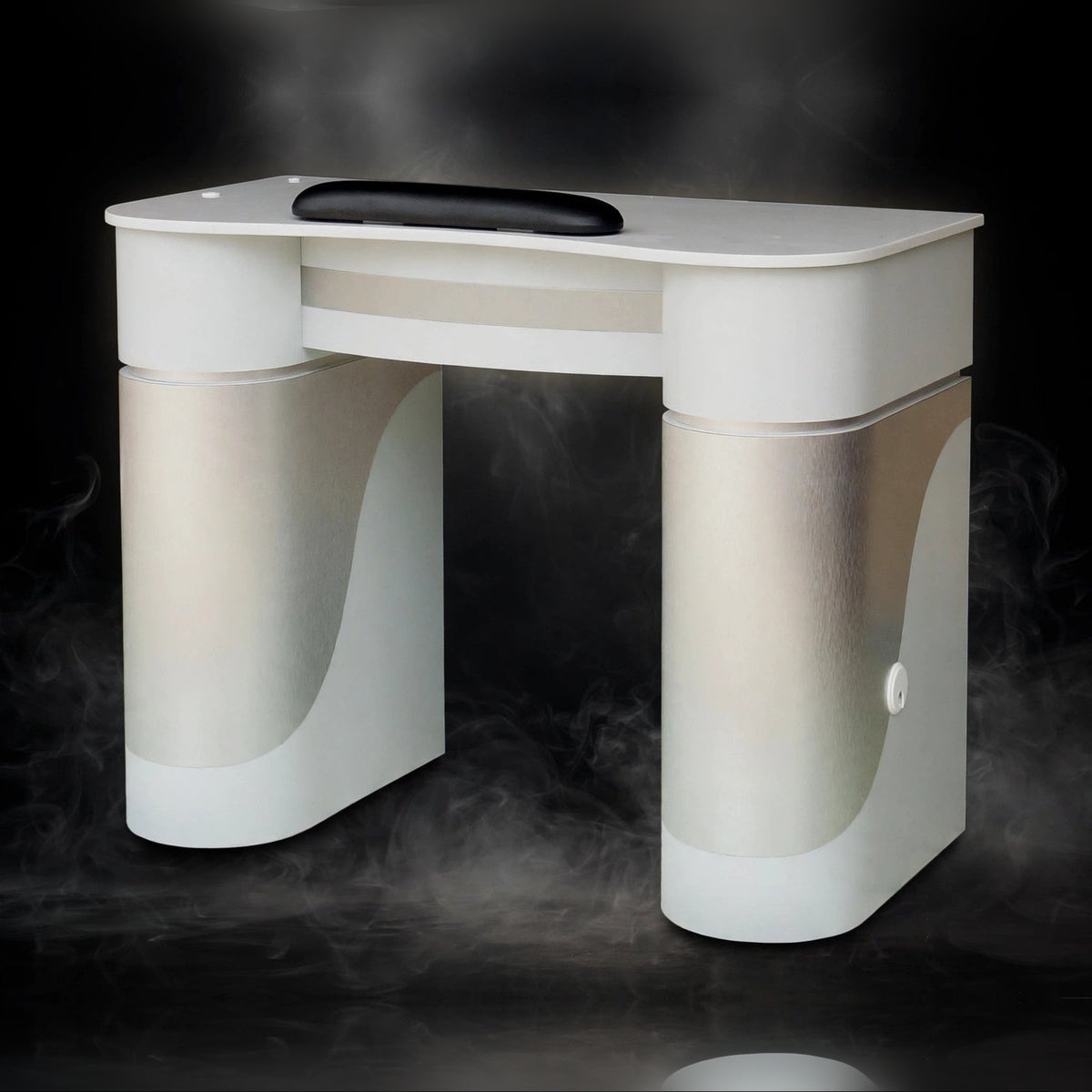 Nail Table T-05 - Gray / Aluminum