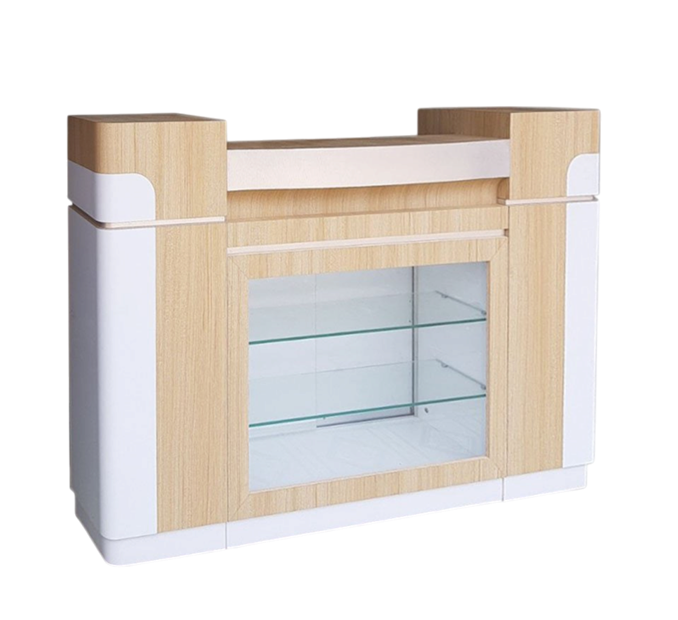 Reception Desk C07 - Ash/ White