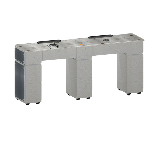 Custom Made Nail Table T39 Double