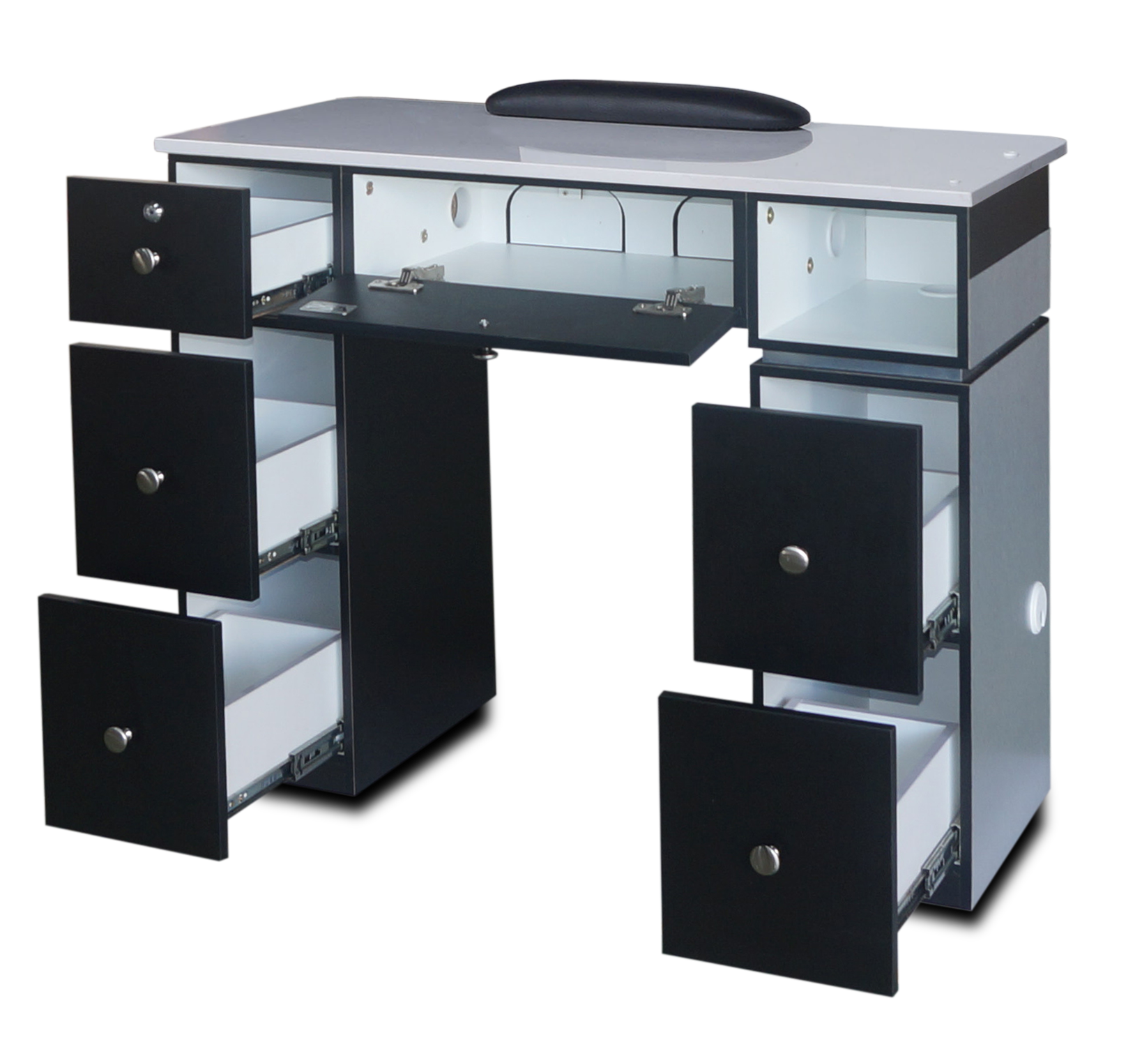 Nail Table T07 with Dual Dryer Holes